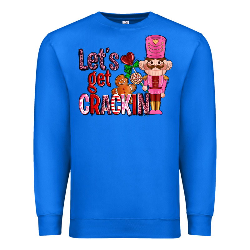 Lets Get Crackin With Nutcrackers Ado Premium Sweatshirt by AdoDesignShop | Teevron