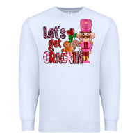 White lets get crackin with nutcrackers ado Premium Sweatshirt - AdoDesignShop