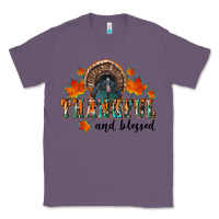 Lavender thankful and blessed Classic Tee - RanaPortraitStore