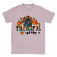 Lilac thankful and blessed Classic Tee - RanaPortraitStore
