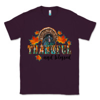Plum thankful and blessed Classic Tee - RanaPortraitStore