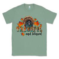 Sage thankful and blessed Classic Tee - RanaPortraitStore