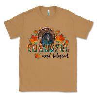 Toasted Coconut thankful and blessed Classic Tee - RanaPortraitStore