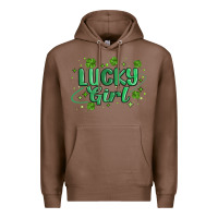 Chestnut lucky girl Premium Hoodie - MaliasSmallBusiness
