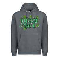 Rock lucky girl Premium Hoodie - MaliasSmallBusiness