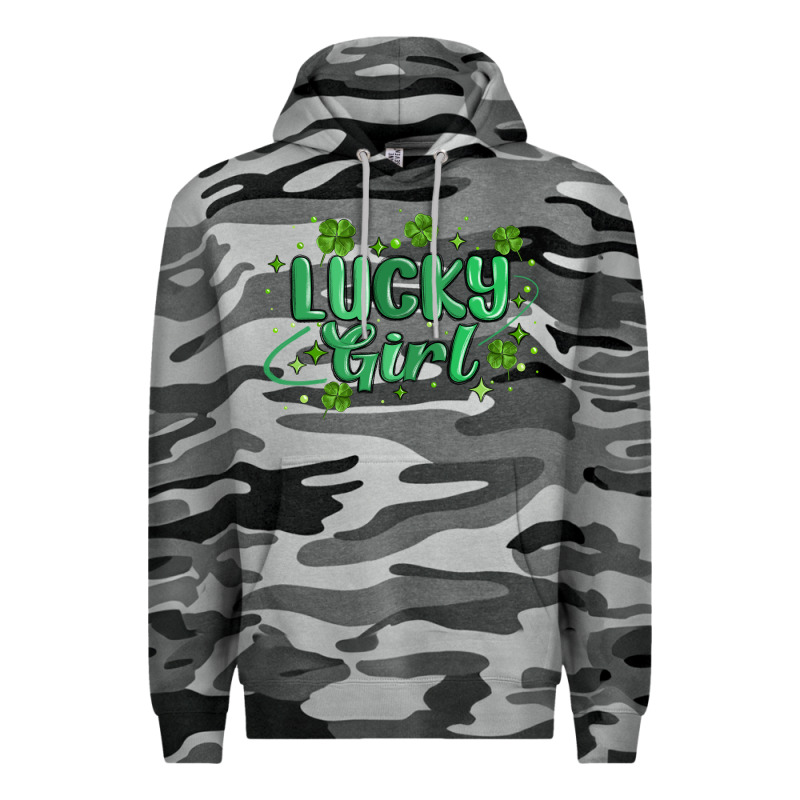 Lucky Girl Premium Hoodie by MaliasSmallBusiness | Teevron