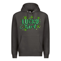 Smoke lucky girl Premium Hoodie - MaliasSmallBusiness