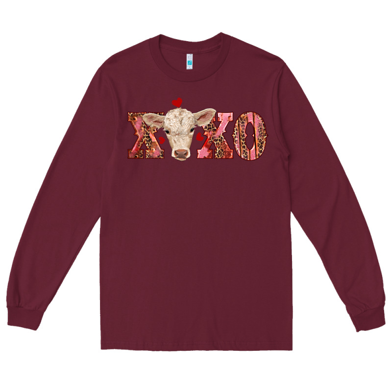 Xoxo Charolais Calf Long Sleeve Tee by RanaPortraitStore | Teevron