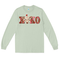 Matcha xoxo charolais calf Long Sleeve Tee - RanaPortraitStore