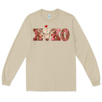 Mushroom xoxo charolais calf Long Sleeve Tee - RanaPortraitStore
