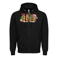 Black senior 2023 Zipper Hoodie - CowhideDigitalArt