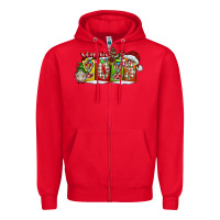 Red senior 2023 Zipper Hoodie - CowhideDigitalArt
