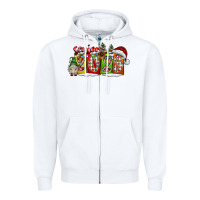 White senior 2023 Zipper Hoodie - CowhideDigitalArt