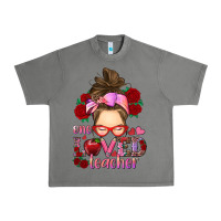 Tornado one loved teacher messy bun Urban Heavy Tee - RanaPortraitStore