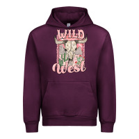 Mauve Wine wild west Urban Hoodie - MaliasSmallBusiness