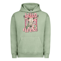 Pigment Oil Green wild west Urban Hoodie - MaliasSmallBusiness