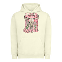 Pigment Pistachio wild west Urban Hoodie - MaliasSmallBusiness