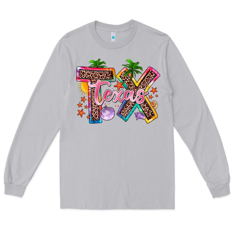 Texas Summer Long Sleeve Tee by Zillion Design Studio | Teevron