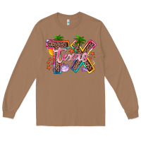 Toasted Coconut texas summer Long Sleeve Tee - Zillion Design Studio