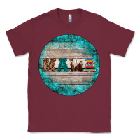 Burgundy western turquoises mama ornament Classic Tee - BarkalooDesign