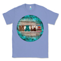 Colony Blue western turquoises mama ornament Classic Tee - BarkalooDesign