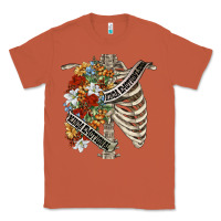 Copper kinda emotionless kinda emotional skeleton chest Classic Tee - FaDigitalArtStudio