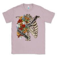 Lilac kinda emotionless kinda emotional skeleton chest Classic Tee - FaDigitalArtStudio