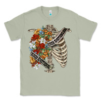 Matcha kinda emotionless kinda emotional skeleton chest Classic Tee - FaDigitalArtStudio