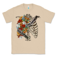 Mushroom kinda emotionless kinda emotional skeleton chest Classic Tee - FaDigitalArtStudio