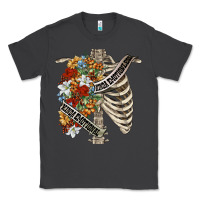 Smoke kinda emotionless kinda emotional skeleton chest Classic Tee - FaDigitalArtStudio