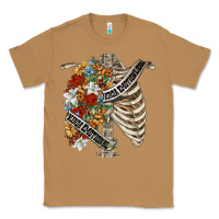 Toasted Coconut kinda emotionless kinda emotional skeleton chest Classic Tee - FaDigitalArtStudio