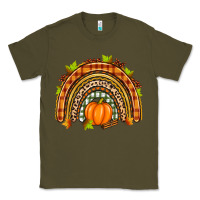 Army Green fall rainbow Classic Tee - Zillion Design Studio