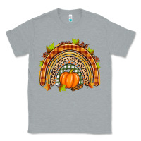 Heather Grey fall rainbow Classic Tee - Zillion Design Studio