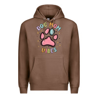 Chestnut dog mom vibes Premium Hoodie - MaliasSmallBusiness