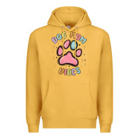 Mustard dog mom vibes Premium Hoodie - MaliasSmallBusiness