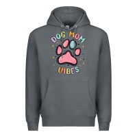 Rock dog mom vibes Premium Hoodie - MaliasSmallBusiness