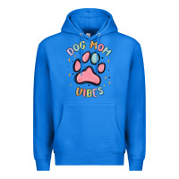 True Royal dog mom vibes Premium Hoodie - MaliasSmallBusiness