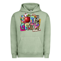 Pigment Oil Green para crew Urban Hoodie - NancyCooperArtShop