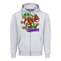 Heather Grey crawfish i just want to be loved bayou Zipper Hoodie - FaDigitalArtStudio