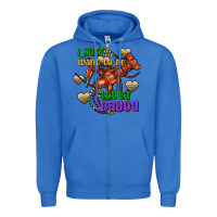 True Royal crawfish i just want to be loved bayou Zipper Hoodie - FaDigitalArtStudio