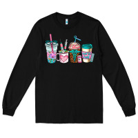 Black nurse fuel coffee cups Long Sleeve Tee - AdoDesignShop