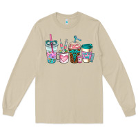 Mushroom nurse fuel coffee cups Long Sleeve Tee - AdoDesignShop