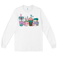 White nurse fuel coffee cups Long Sleeve Tee - AdoDesignShop