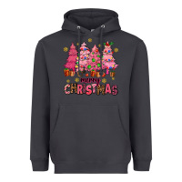 Smoke pink christmas trees Heavyweight Hoodie - AdoDesignShop