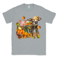 Heather Grey fall farm animals Classic Tee - Zillion Design Studio