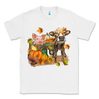 White fall farm animals Classic Tee - Zillion Design Studio