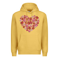Antique Gold dog valentine Premium Hoodie - MaliasSmallBusiness