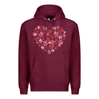 Dog Valentine Premium Hoodie | Teevron