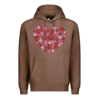 Chestnut dog valentine Premium Hoodie - MaliasSmallBusiness