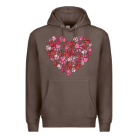 Coffee dog valentine Premium Hoodie - MaliasSmallBusiness